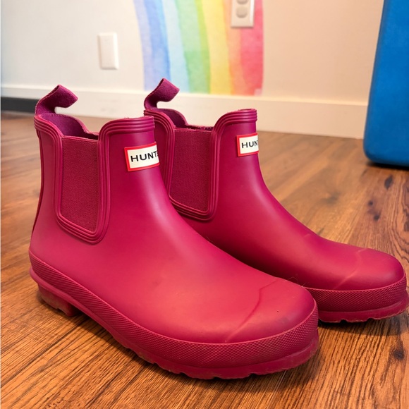 Hunter Shoes - Hunter Fuchsia Rain Boots